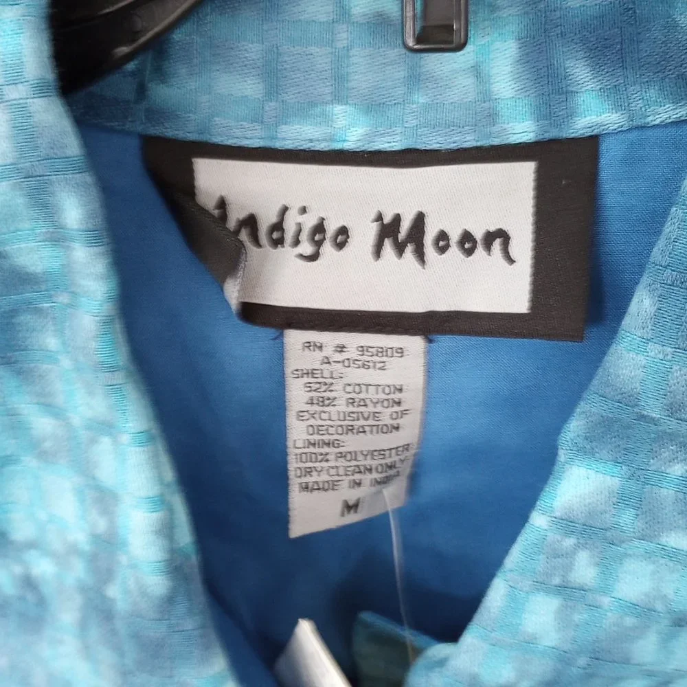 NWT Indigo Moon blue ribbon Jacket